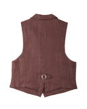 Vest With Gold Button