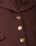 Vest With Gold Button